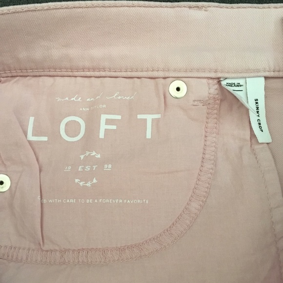 LOFT | Pink Skinny Jeans - Picture 3 of 5